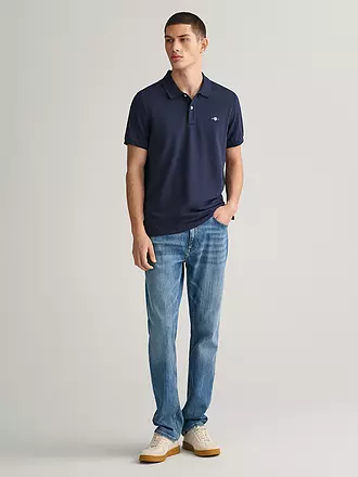 GANT | Poloshirt Regular Fit | schwarz