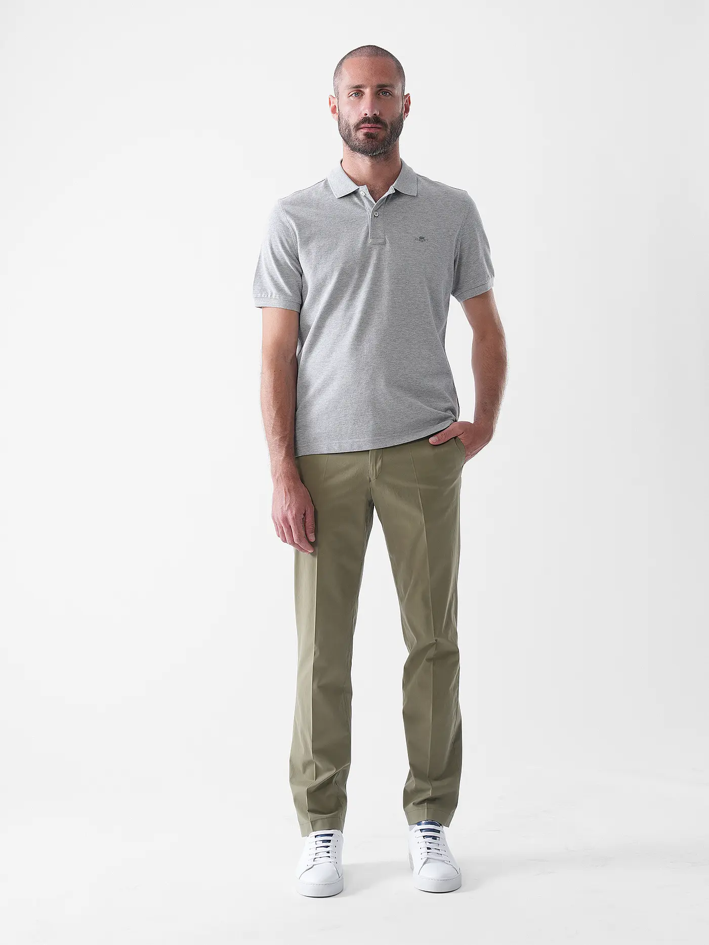 GANT | Poloshirt | grau