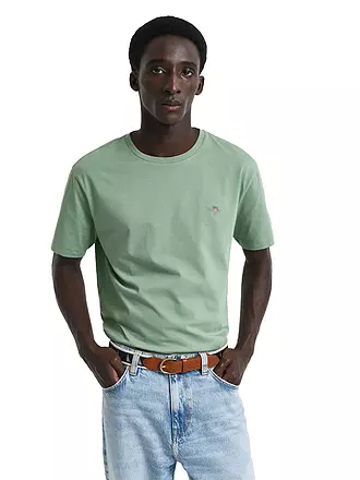 GANT | T-Shirt Regular Fit | hellgrün