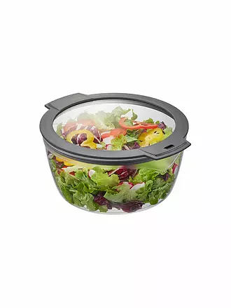 GEFU | Salatschleuder ROTARE mit Frischhaltedeckel | transparent