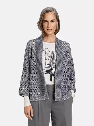 GERRY WEBER | Strickjacke | grau
