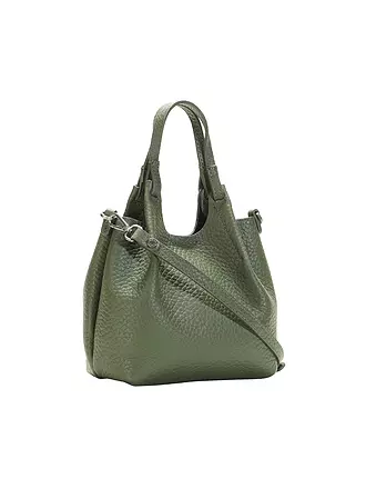 GIANNI CHIARINI | Ledertasche - Hobo Bag DUA Small | dunkelrot