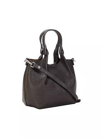GIANNI CHIARINI | Ledertasche - Hobo Bag DUA Small | dunkelrot
