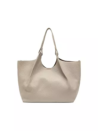 GIANNI CHIARINI | Ledertasche - Hobo Bag DUA | hellgrau