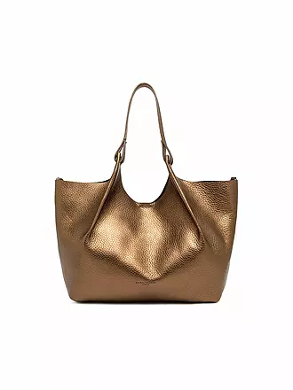 GIANNI CHIARINI | Ledertasche - Hobo Bag DUA | braun