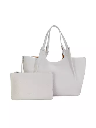GIANNI CHIARINI | Ledertasche - Hobo Bag DUA | weiss