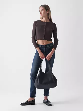 GIANNI CHIARINI | Ledertasche - Hobo DUA | schwarz