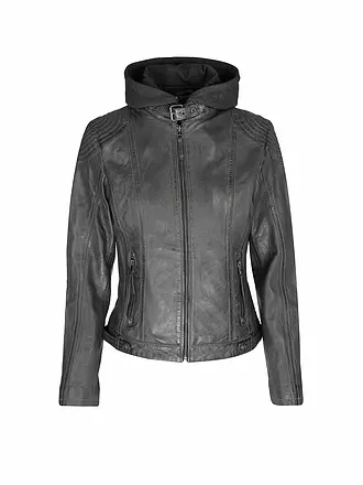 GIPSY BY MAURITIUS | Lederjacke CACEY LEGV | schwarz