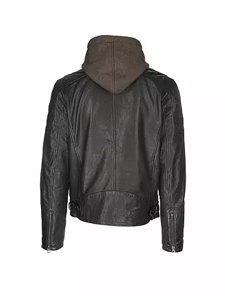 GIPSY BY MAURITIUS | Lederjacke | schwarz