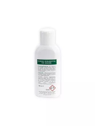 GMUNDNER KERAMIK | Geschirr Reiniger 100ml | weiss