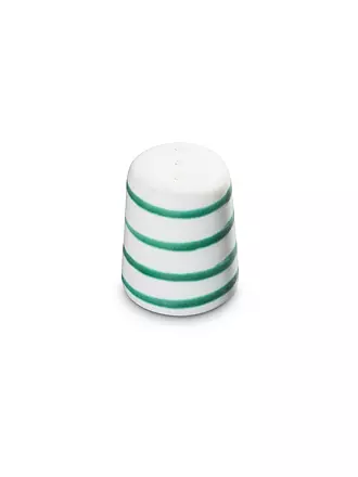 GMUNDNER KERAMIK | Pfefferstreuer GRÜN GELAMMT 7cm | grün