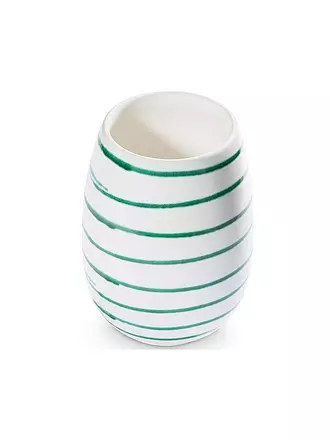 GMUNDNER KERAMIK | Vase 15cm Grün Geflammt | grün