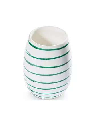 GMUNDNER KERAMIK | Vase 15cm Grün Geflammt | 