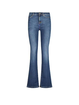GOTTSEIDANK | Jeans Flared Fit Leslie | blau