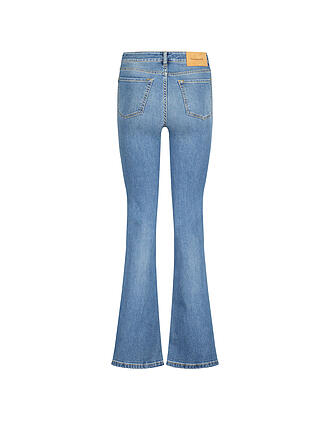GOTTSEIDANK | Jeans Flared Fit Leslie | blau
