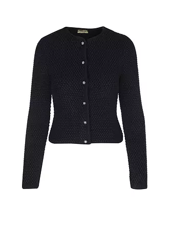 GOTTSEIDANK | Trachten Strickjacke AGNES | grau
