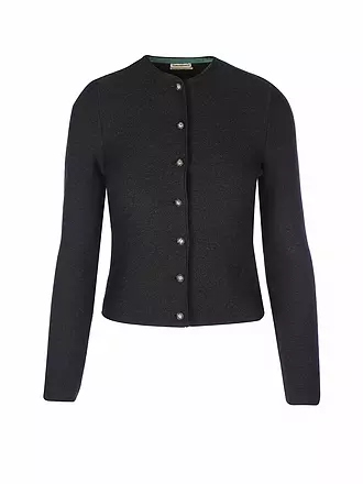 GOTTSEIDANK | Trachten Strickjacke ALOISIA | schwarz