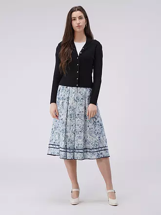GOTTSEIDANK | Trachten Strickjacke ANNA | schwarz