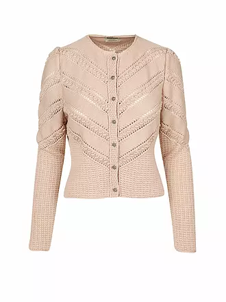 GOTTSEIDANK | Trachten Strickjacke OPHELIA | rosa