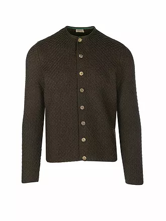 GOTTSEIDANK | Trachten Strickjacke XAVER | schwarz