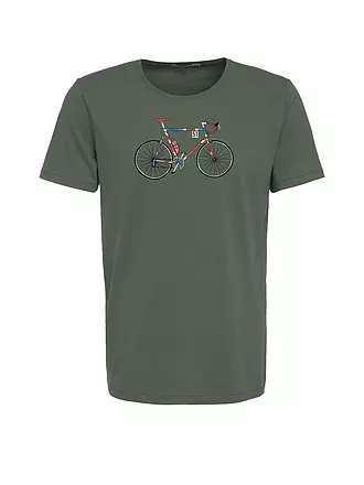 GREENBOMB | T-Shirt BIKE JACK SPICE | olive