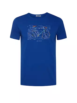 GREENBOMB | T-Shirt BIKE STORM GUIDE | blau