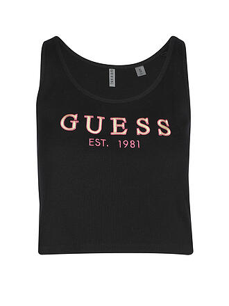 GUESS PERFORMANCE | Top Cropped Fit | schwarz