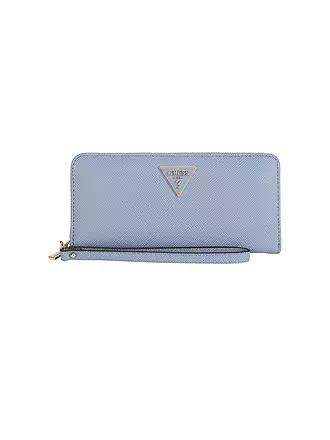 GUESS | Geldbörse Laurel | hellblau