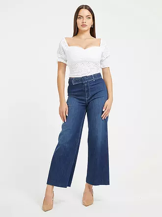 GUESS | Jeans Wide Leg DAKOTA SEAMLESS | blau