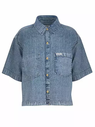 GUESS | Jeansbluse | blau