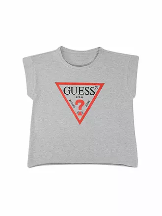 GUESS | Mädchen T-Shirt Cropped Fit | hellblau