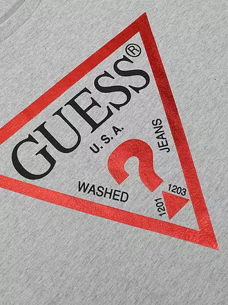 GUESS | Mädchen T-Shirt Cropped Fit | hellblau