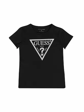 GUESS | Mädchen T-Shirt | schwarz