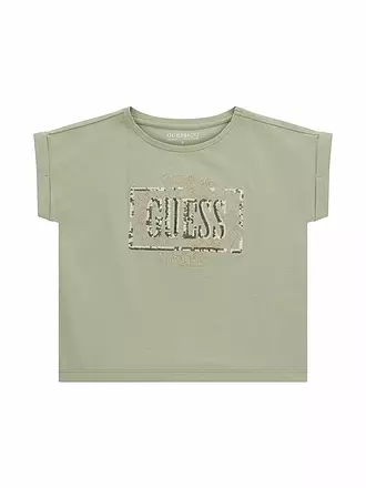 GUESS | Mädchen T-Shirt | hellgrün