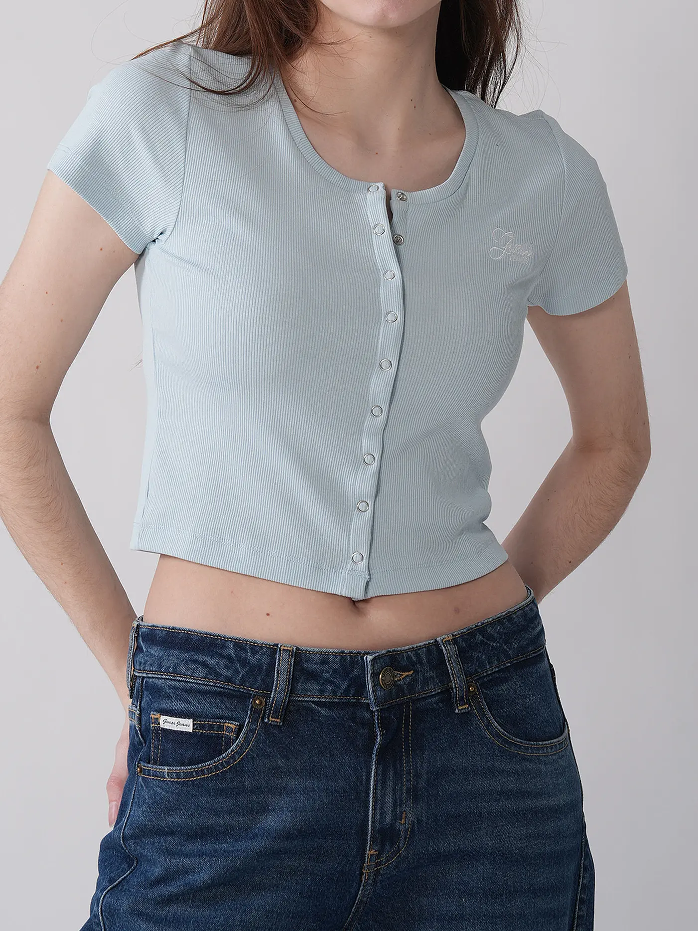 GUESS | T-Shirt | hellblau