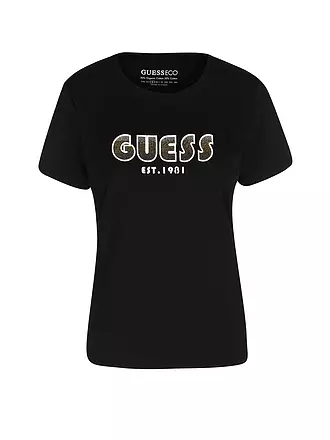 GUESS | T-Shirt | schwarz