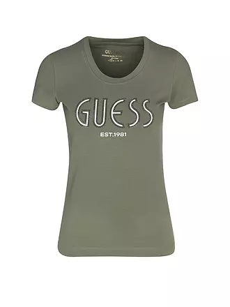 GUESS | T-Shirt | olive