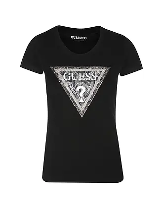 GUESS | T-Shirt | schwarz
