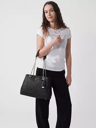 GUESS | Tasche - Schultertasche CRESIDIA | weiss
