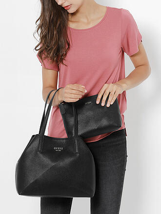 GUESS | Tasche - Shopper VIKKY TOTE | schwarz