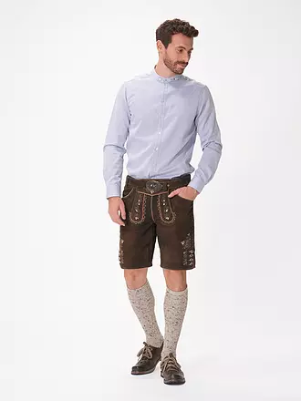 GWEIH & SILK | Lederhose LEO | hellbraun