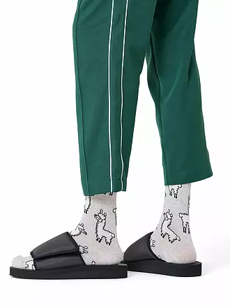 HAPPY SOCKS | Damen Socken LLAMA 36-40 grey | hellgrau