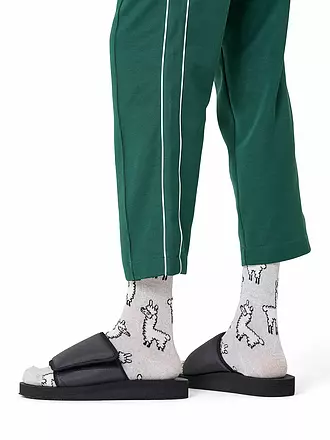 HAPPY SOCKS | Herren Socken LLAMA 41-46 grey | hellgrau