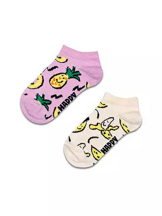 HAPPY SOCKS | Kinder Sneaker Socken FRUITS 2er Pkg light purple | lila