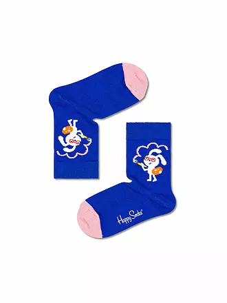 HAPPY SOCKS | Kinder Socken PAINTING BUNNY medium blue | blau