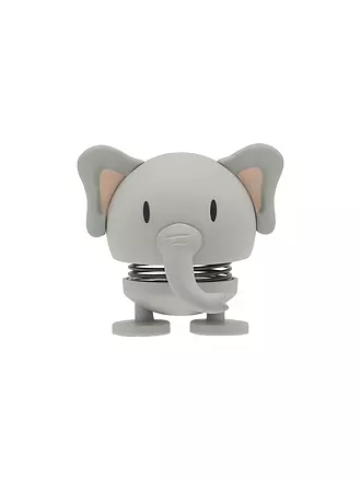 HOPTIMIST | Dekofigur Soft Lion 7,6cm Orange | hellgrau
