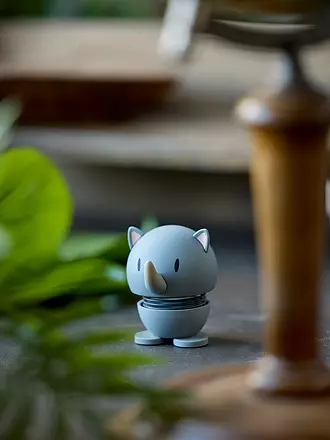 HOPTIMIST | Dekofigur Soft Lion 7,6cm Orange | grau