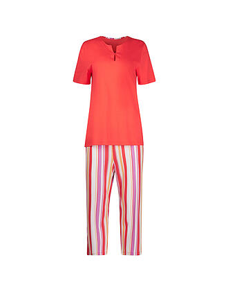 HUBER | Pyjama Set | rot