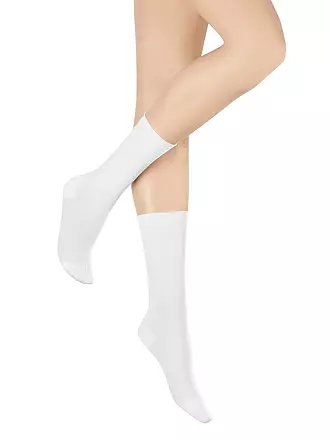 HUDSON | Socken RELAX FINE beige | weiss