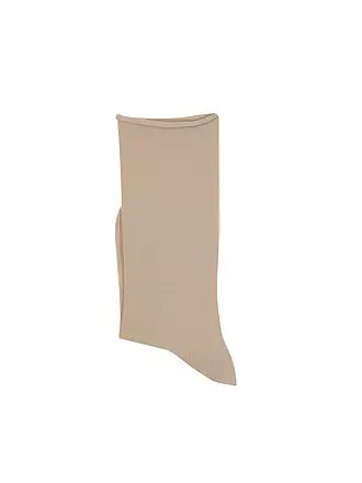 HUDSON | Socken RELAX FINE beige | schwarz
